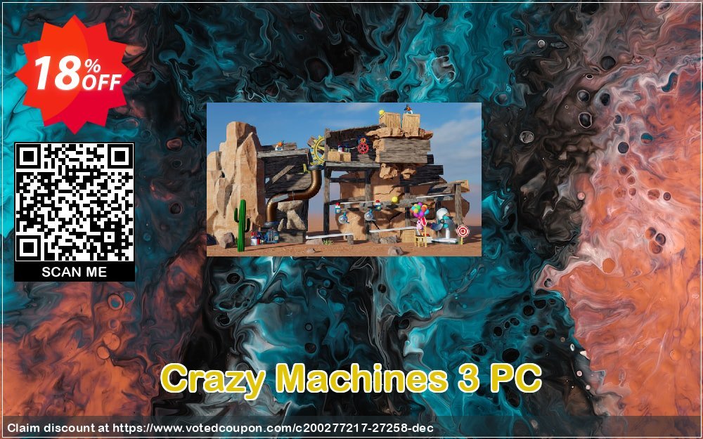 Crazy MAChines 3 PC Coupon, discount Crazy Machines 3 PC Deal. Promotion: Crazy Machines 3 PC Exclusive Easter Sale offer 