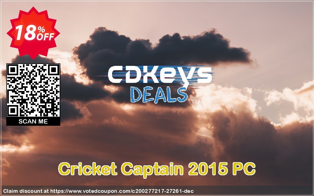 Cricket Captain 2015 PC Coupon Code May 2024, 18% OFF - VotedCoupon