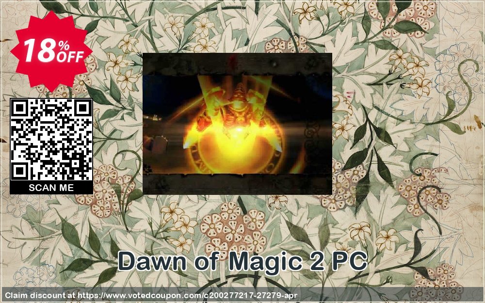 Dawn of Magic 2 PC Coupon, discount Dawn of Magic 2 PC Deal. Promotion: Dawn of Magic 2 PC Exclusive Easter Sale offer 