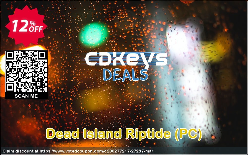 Dead Island Riptide, PC  Coupon, discount Dead Island Riptide (PC) Deal. Promotion: Dead Island Riptide (PC) Exclusive Easter Sale offer 