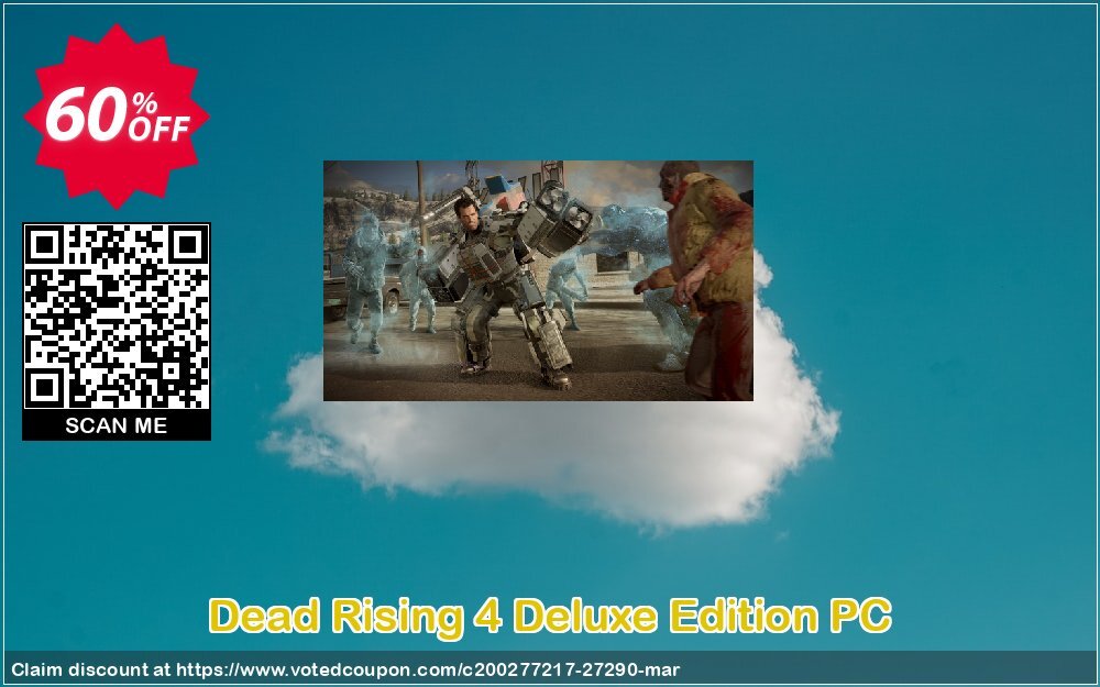 Dead Rising 4 Deluxe Edition PC Coupon, discount Dead Rising 4 Deluxe Edition PC Deal. Promotion: Dead Rising 4 Deluxe Edition PC Exclusive Easter Sale offer 