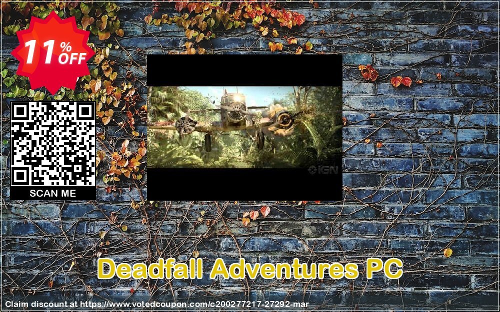 Deadfall Adventures PC Coupon, discount Deadfall Adventures PC Deal. Promotion: Deadfall Adventures PC Exclusive Easter Sale offer 