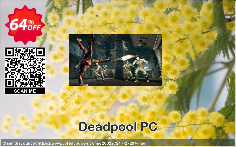 Deadpool PC Coupon, discount Deadpool PC Deal. Promotion: Deadpool PC Exclusive Easter Sale offer 