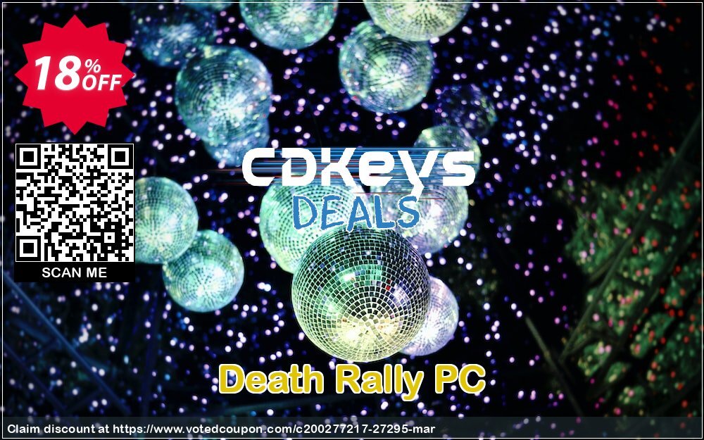 Death Rally PC Coupon, discount Death Rally PC Deal. Promotion: Death Rally PC Exclusive Easter Sale offer 