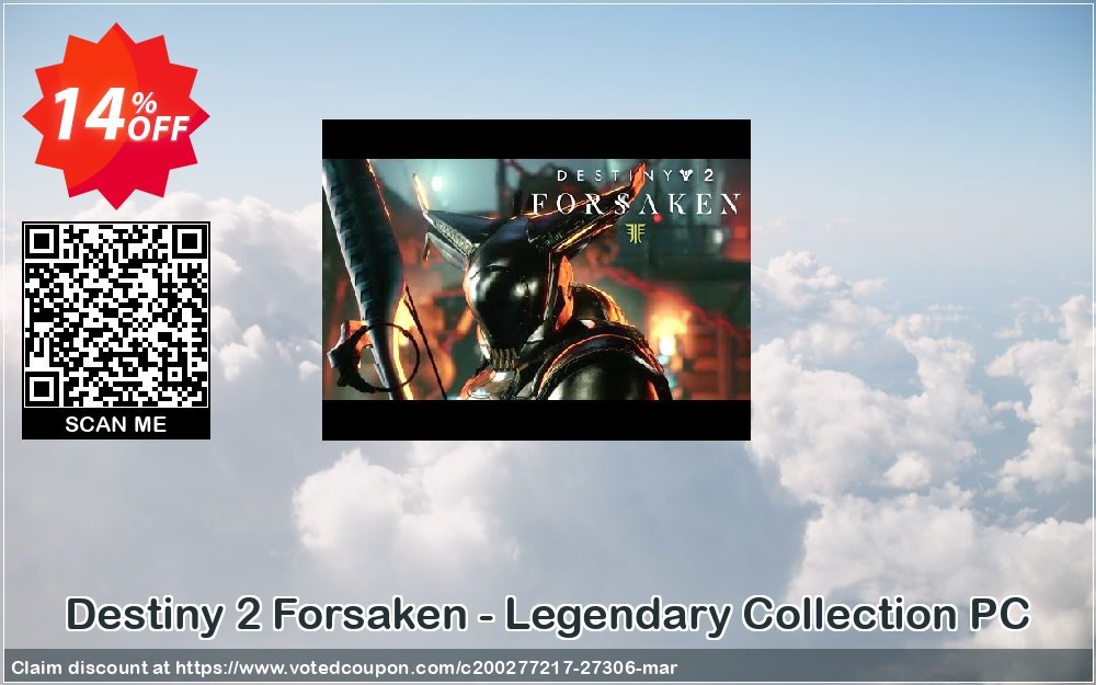 Destiny 2 Forsaken - Legendary Collection PC Coupon Code Apr 2024, 14% OFF - VotedCoupon