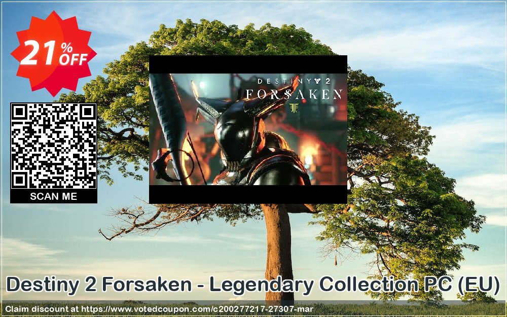 Destiny 2 Forsaken - Legendary Collection PC, EU  Coupon Code Apr 2024, 21% OFF - VotedCoupon