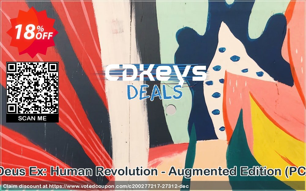 Deus Ex: Human Revolution - Augmented Edition, PC  Coupon, discount Deus Ex: Human Revolution - Augmented Edition (PC) Deal. Promotion: Deus Ex: Human Revolution - Augmented Edition (PC) Exclusive Easter Sale offer 
