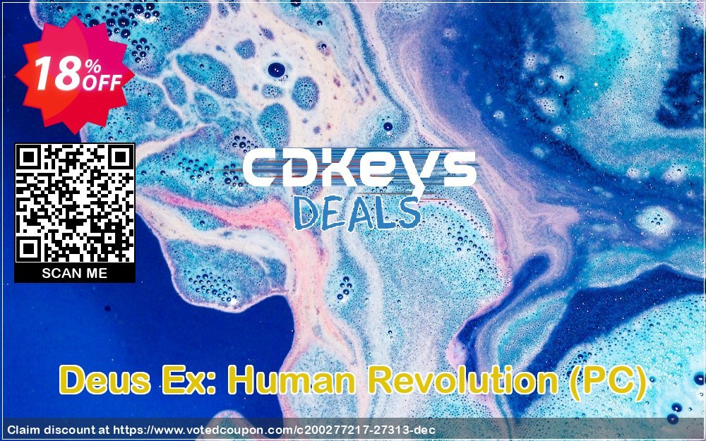 Deus Ex: Human Revolution, PC  Coupon, discount Deus Ex: Human Revolution (PC) Deal. Promotion: Deus Ex: Human Revolution (PC) Exclusive Easter Sale offer 