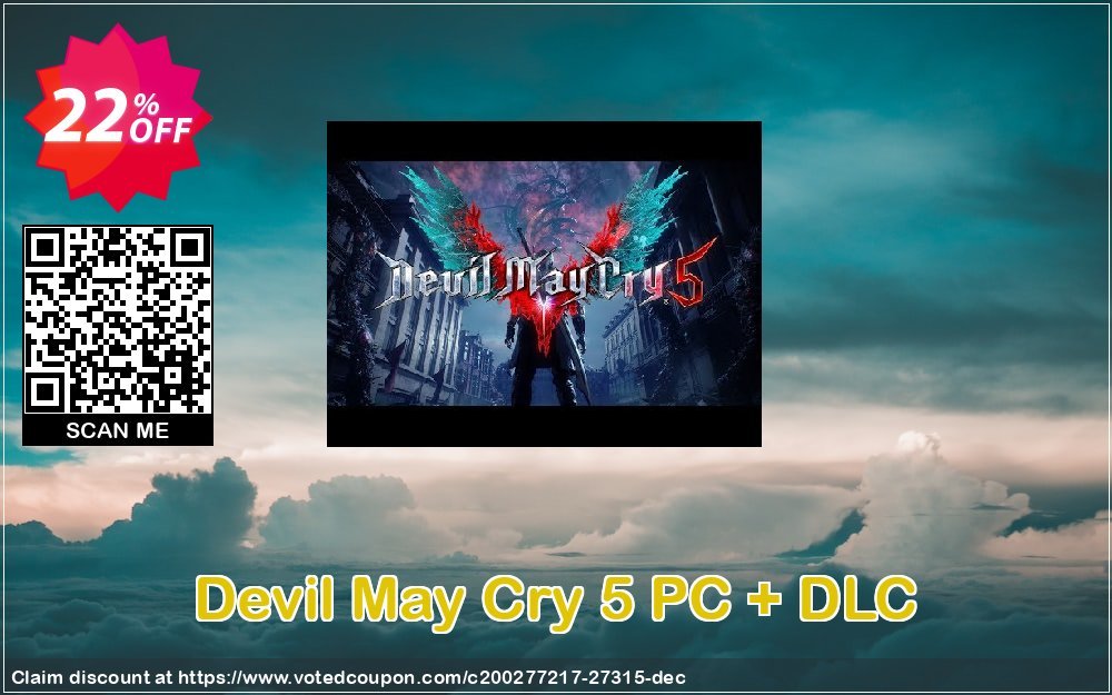 Devil May Cry 5 PC + DLC Coupon Code May 2024, 22% OFF - VotedCoupon