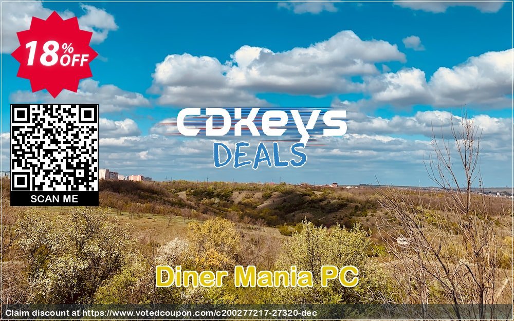 Diner Mania PC Coupon, discount Diner Mania PC Deal. Promotion: Diner Mania PC Exclusive Easter Sale offer 
