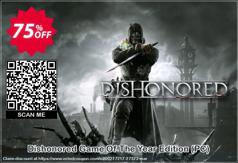 Dishonored Game Of The Year Edition, PC  Coupon Code Apr 2024, 75% OFF - VotedCoupon