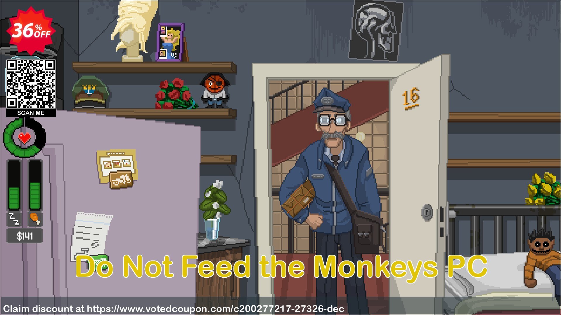 Do Not Feed the Monkeys PC Coupon Code May 2024, 36% OFF - VotedCoupon