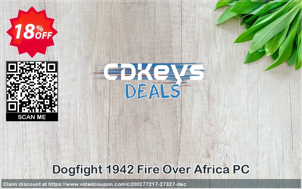 Dogfight 1942 Fire Over Africa PC Coupon Code May 2024, 18% OFF - VotedCoupon