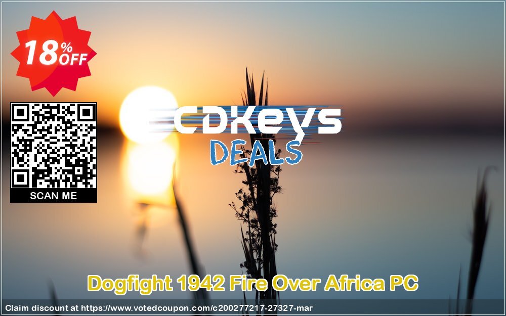 Dogfight 1942 Fire Over Africa PC Coupon, discount Dogfight 1942 Fire Over Africa PC Deal. Promotion: Dogfight 1942 Fire Over Africa PC Exclusive Easter Sale offer 