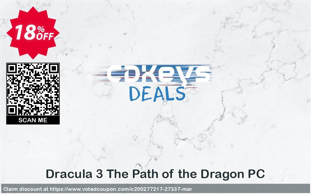 Dracula 3 The Path of the Dragon PC Coupon Code May 2024, 18% OFF - VotedCoupon