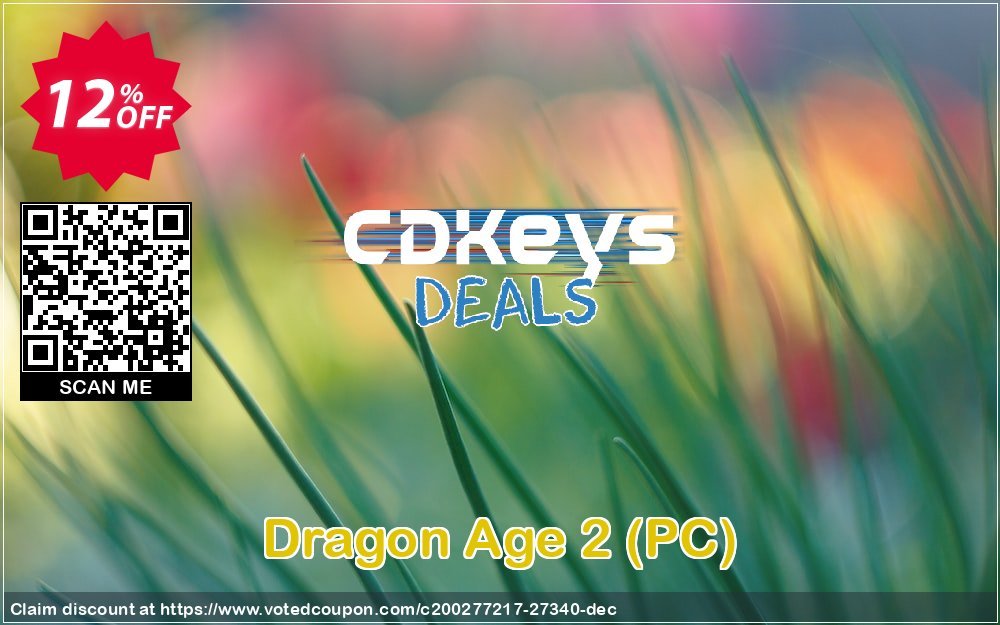 Dragon Age 2, PC  Coupon, discount Dragon Age 2 (PC) Deal. Promotion: Dragon Age 2 (PC) Exclusive Easter Sale offer 
