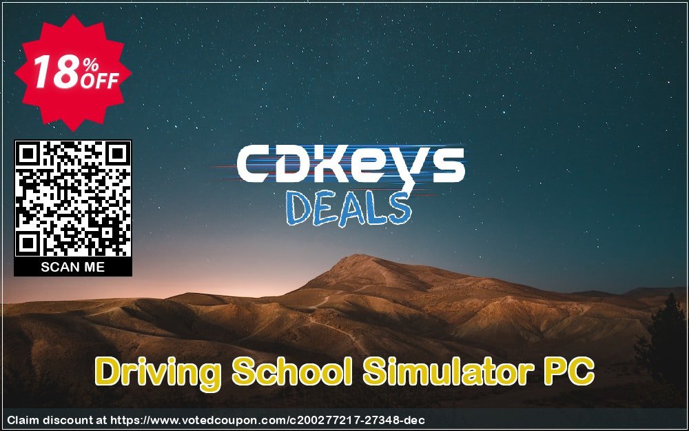 Driving School Simulator PC Coupon Code May 2024, 18% OFF - VotedCoupon