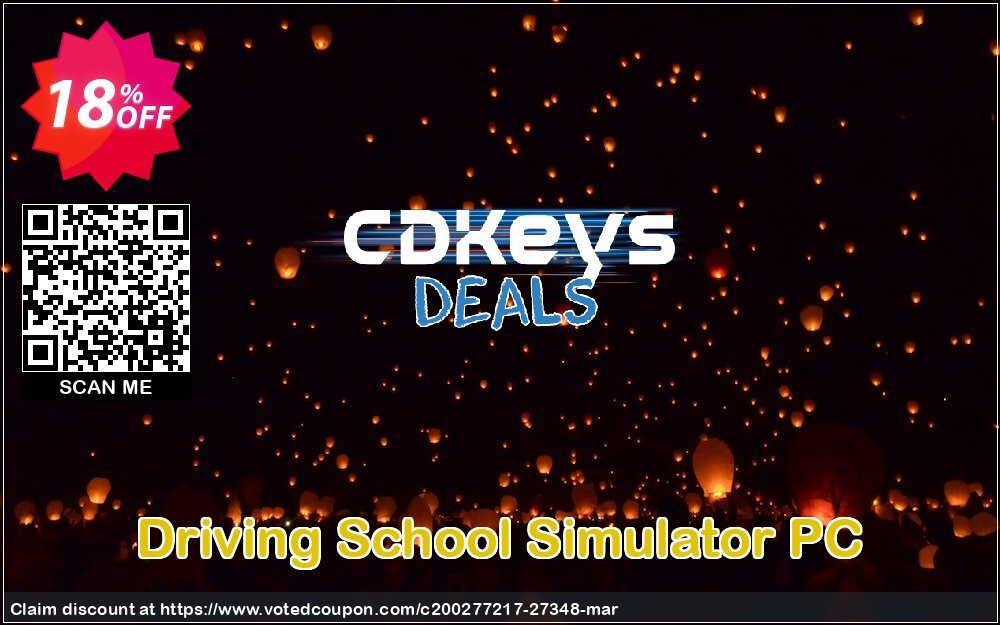 Driving School Simulator PC Coupon Code May 2024, 18% OFF - VotedCoupon