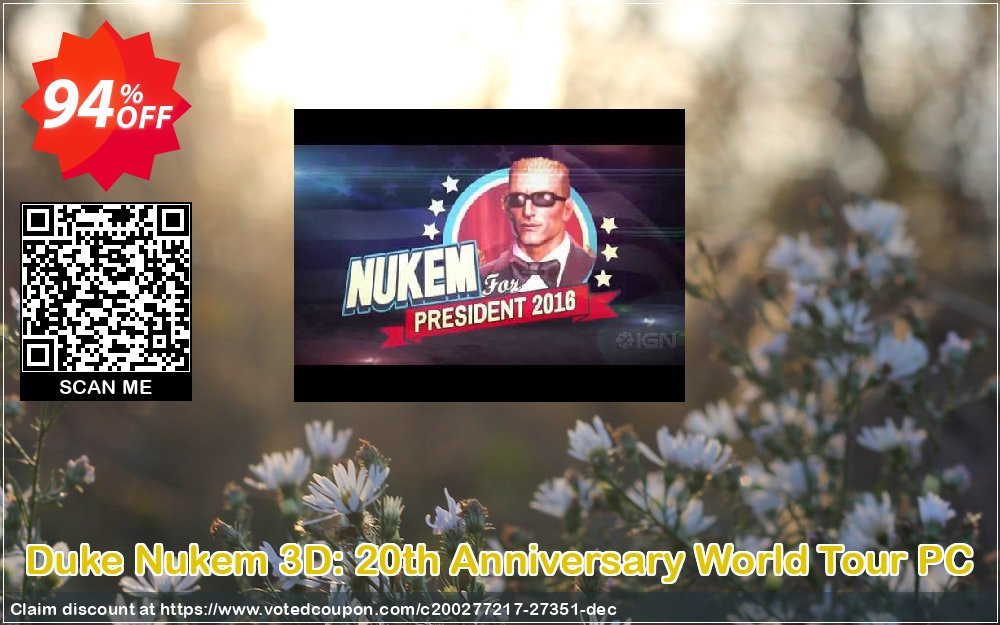 Duke Nukem 3D: 20th Anniversary World Tour PC Coupon Code May 2024, 94% OFF - VotedCoupon