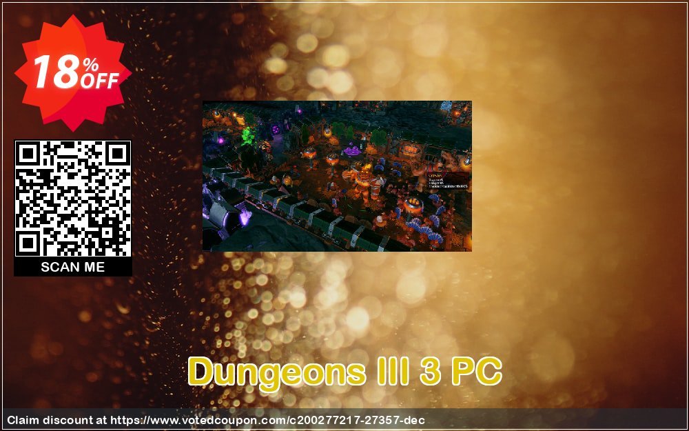 Dungeons III 3 PC voted-on promotion codes
