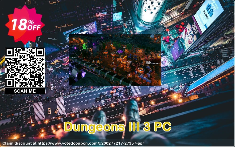 Dungeons III 3 PC voted-on promotion codes