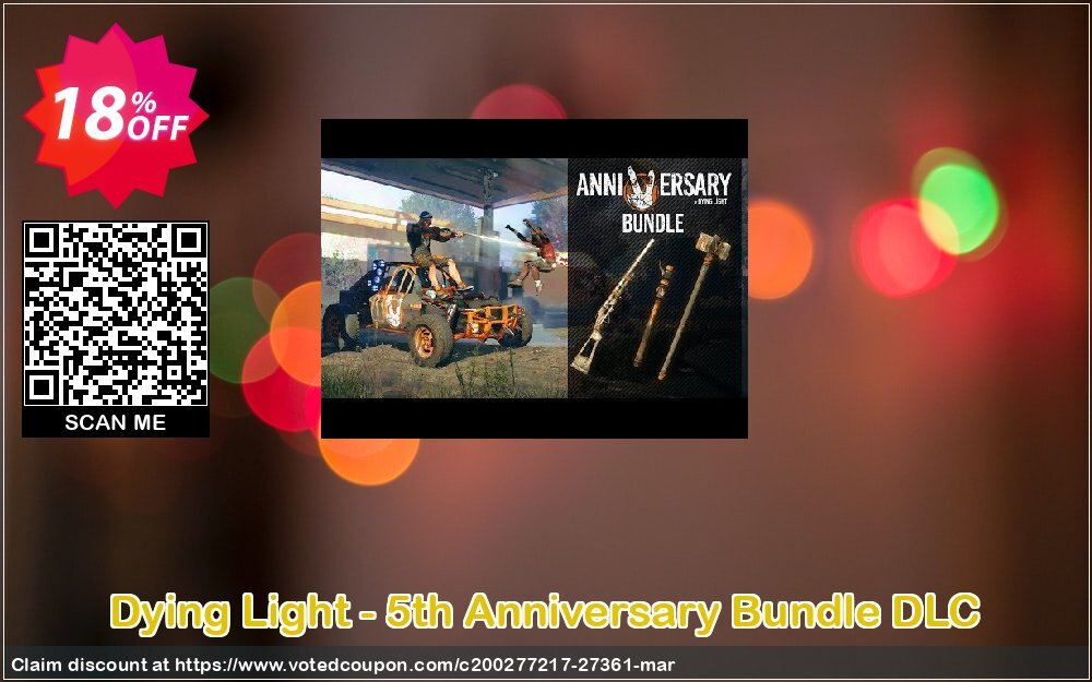 Dying Light - 5th Anniversary Bundle DLC Coupon Code Apr 2024, 18% OFF - VotedCoupon