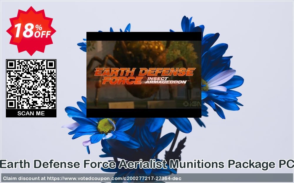 Earth Defense Force Aerialist Munitions Package PC Coupon Code May 2024, 18% OFF - VotedCoupon