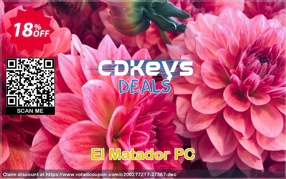 El Matador PC Coupon, discount El Matador PC Deal. Promotion: El Matador PC Exclusive Easter Sale offer 