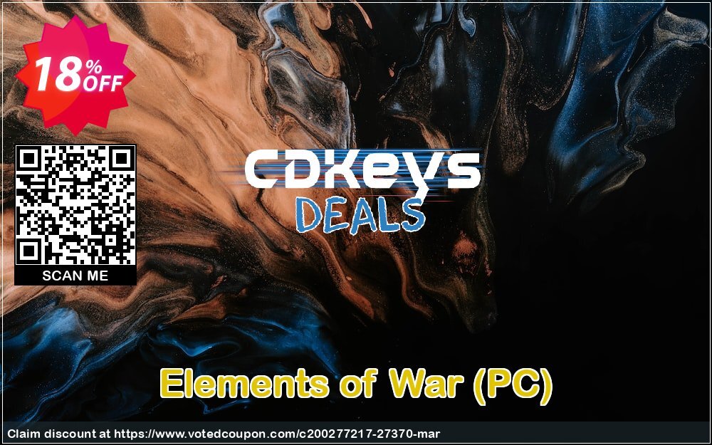 Elements of War, PC  Coupon, discount Elements of War (PC) Deal. Promotion: Elements of War (PC) Exclusive Easter Sale offer 