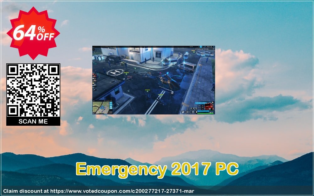 Emergency 2017 PC Coupon, discount Emergency 2017 PC Deal. Promotion: Emergency 2017 PC Exclusive Easter Sale offer 