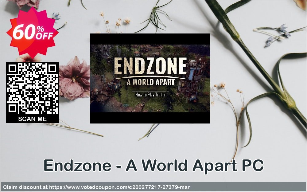 Endzone - A World Apart PC Coupon, discount Endzone - A World Apart PC Deal. Promotion: Endzone - A World Apart PC Exclusive Easter Sale offer 