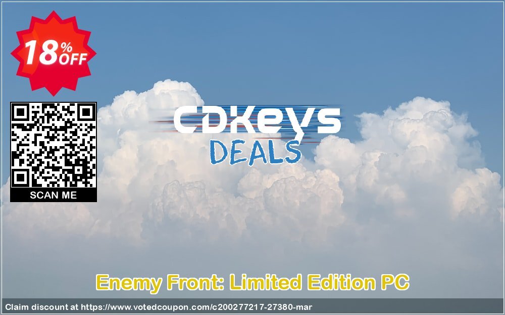 Enemy Front: Limited Edition PC Coupon Code May 2024, 18% OFF - VotedCoupon