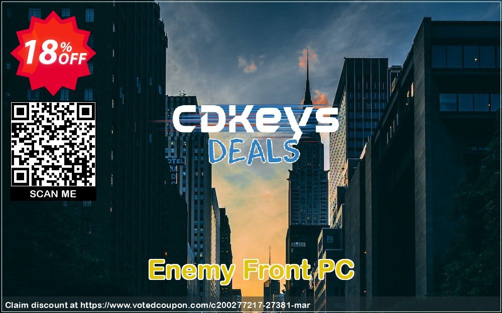 Enemy Front PC Coupon Code May 2024, 18% OFF - VotedCoupon