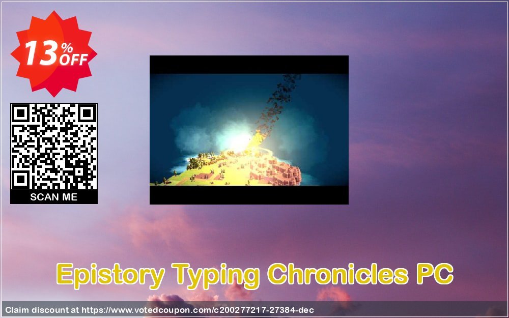 Epistory Typing Chronicles PC Coupon Code May 2024, 13% OFF - VotedCoupon