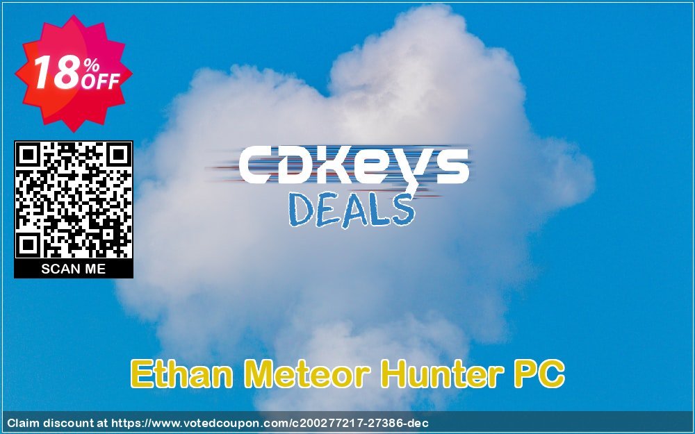 Ethan Meteor Hunter PC Coupon, discount Ethan Meteor Hunter PC Deal. Promotion: Ethan Meteor Hunter PC Exclusive Easter Sale offer 