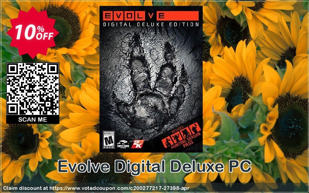 Evolve Digital Deluxe PC Coupon, discount Evolve Digital Deluxe PC Deal. Promotion: Evolve Digital Deluxe PC Exclusive Easter Sale offer 