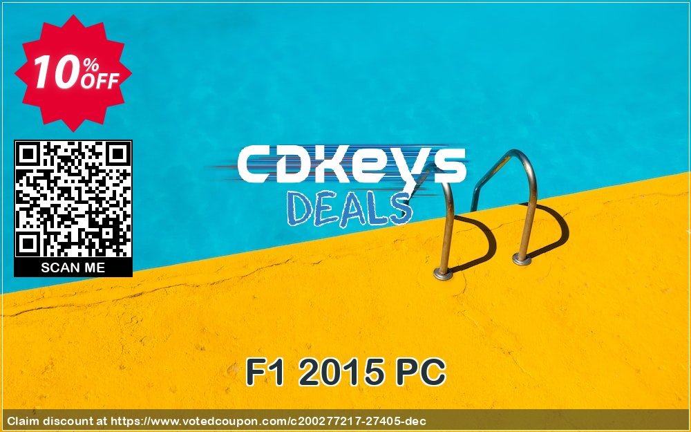 F1 2015 PC Coupon, discount F1 2015 PC Deal. Promotion: F1 2015 PC Exclusive Easter Sale offer 