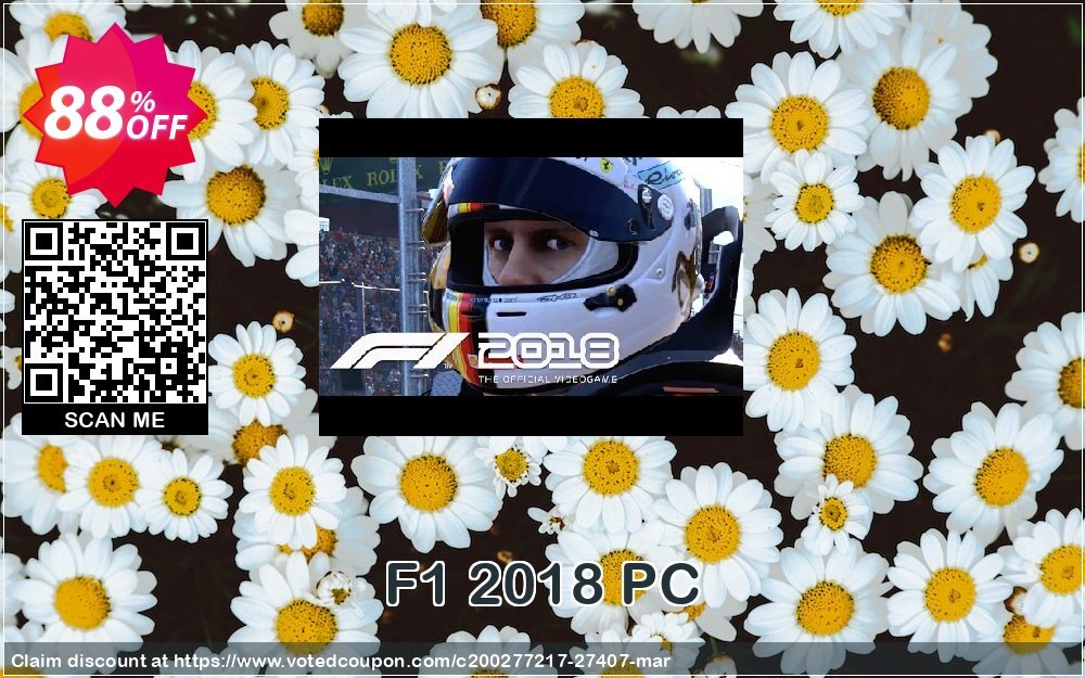 F1 2018 PC Coupon, discount F1 2018 PC Deal. Promotion: F1 2018 PC Exclusive Easter Sale offer 