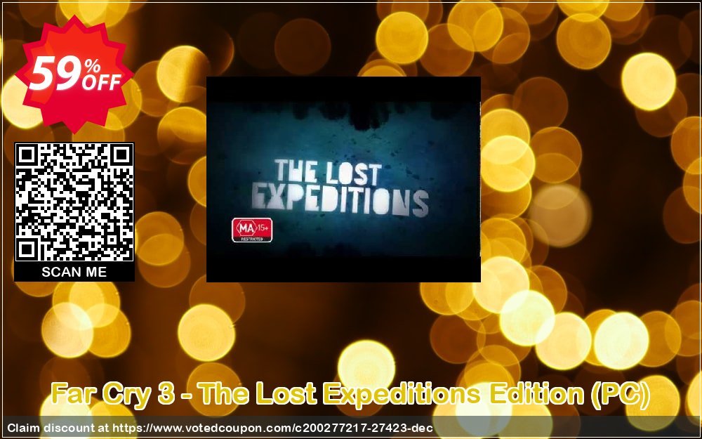 Far Cry 3 - The Lost Expeditions Edition, PC  Coupon, discount Far Cry 3 - The Lost Expeditions Edition (PC) Deal. Promotion: Far Cry 3 - The Lost Expeditions Edition (PC) Exclusive Easter Sale offer 