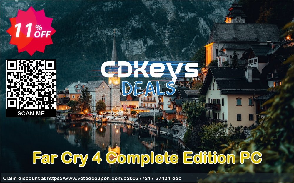 Far Cry 4 Complete Edition PC Coupon Code Apr 2024, 11% OFF - VotedCoupon
