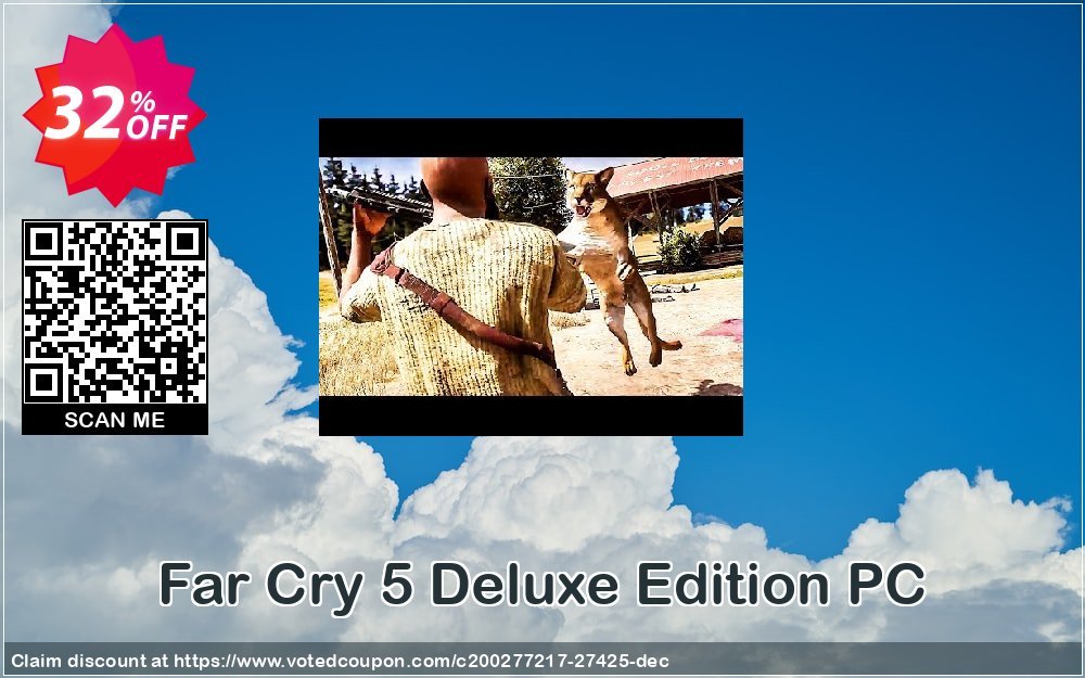 Far Cry 5 Deluxe Edition PC Coupon, discount Far Cry 5 Deluxe Edition PC Deal. Promotion: Far Cry 5 Deluxe Edition PC Exclusive Easter Sale offer 