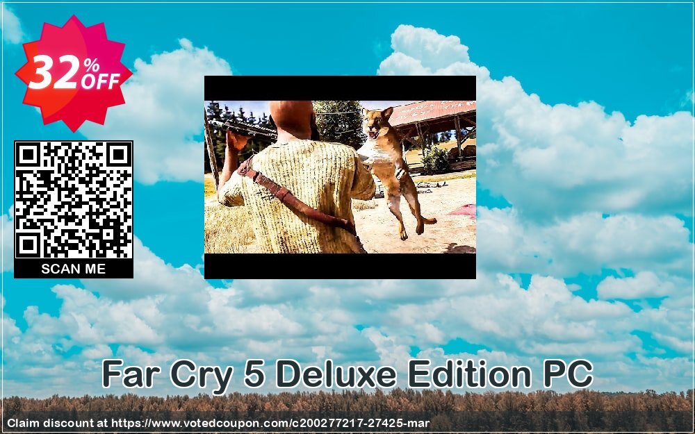 Far Cry 5 Deluxe Edition PC Coupon Code Apr 2024, 32% OFF - VotedCoupon