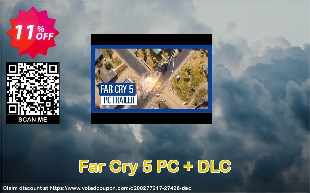 Far Cry 5 PC + DLC Coupon, discount Far Cry 5 PC + DLC Deal. Promotion: Far Cry 5 PC + DLC Exclusive Easter Sale offer 