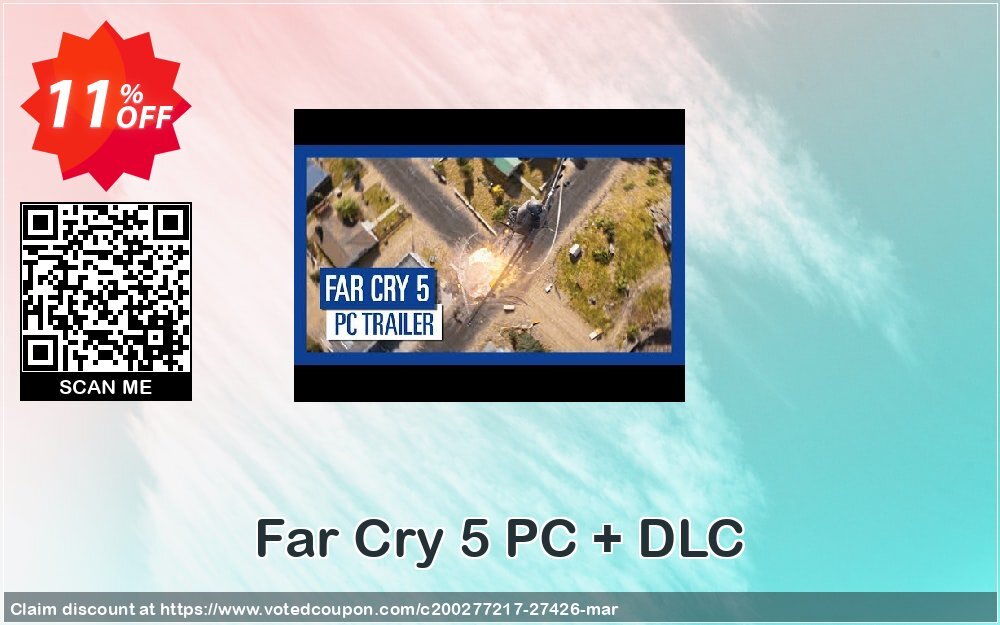 Far Cry 5 PC + DLC Coupon Code Apr 2024, 11% OFF - VotedCoupon