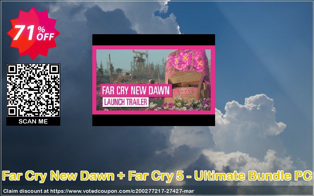 Far Cry New Dawn + Far Cry 5 - Ultimate Bundle PC Coupon Code Apr 2024, 71% OFF - VotedCoupon