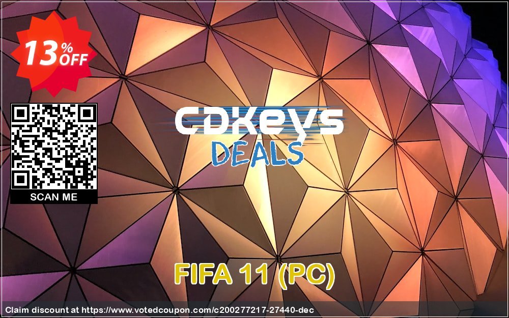 FIFA 11, PC  Coupon, discount FIFA 11 (PC) Deal. Promotion: FIFA 11 (PC) Exclusive Easter Sale offer 