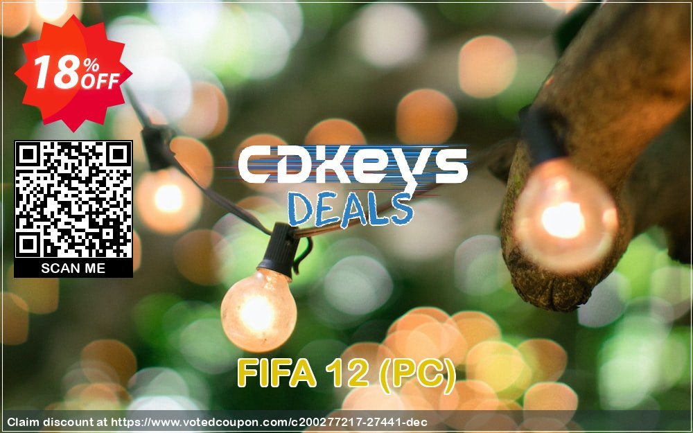 FIFA 12, PC  Coupon, discount FIFA 12 (PC) Deal. Promotion: FIFA 12 (PC) Exclusive Easter Sale offer 