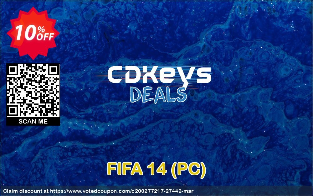 FIFA 14, PC  Coupon, discount FIFA 14 (PC) Deal. Promotion: FIFA 14 (PC) Exclusive Easter Sale offer 