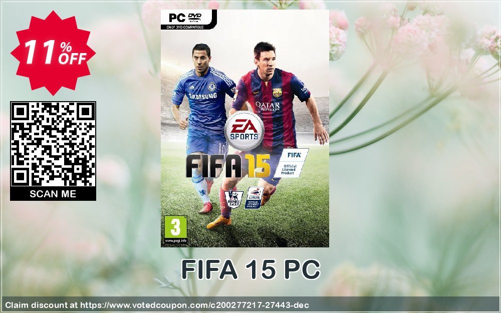 FIFA 15 PC Coupon Code Apr 2024, 11% OFF - VotedCoupon