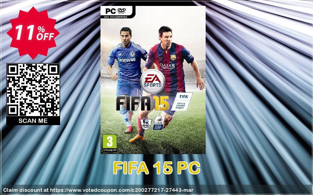 FIFA 15 PC Coupon Code Apr 2024, 11% OFF - VotedCoupon